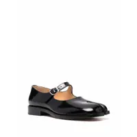 Balerini Maison Margiela Dama - Balerini Maison Margiela Maison Margiela Black Leather Tabi Flats Black Femei (BM 18551250) - B-mall.ro