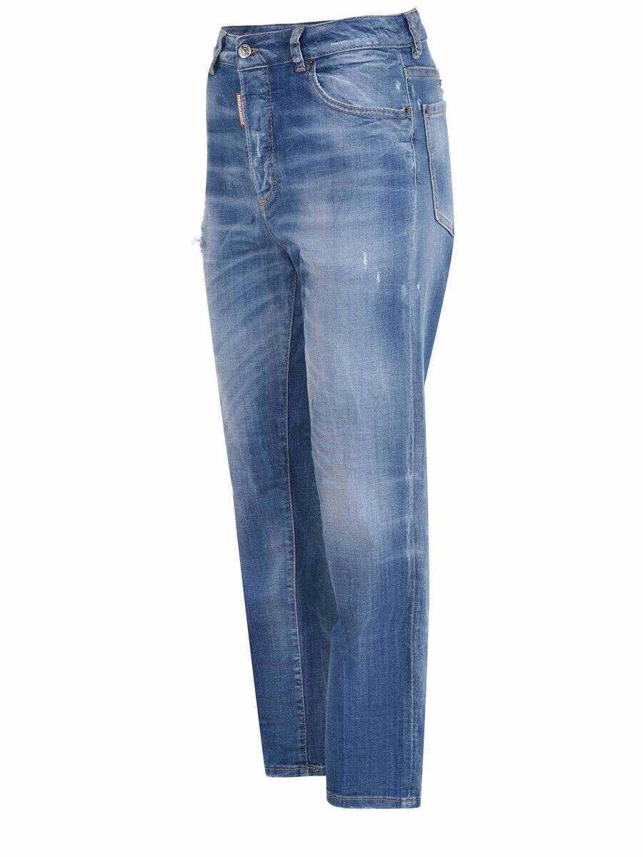 Blugi DSQUARED2 DSQUARED2  Jeans Navy Femei (BM 18551280) 2