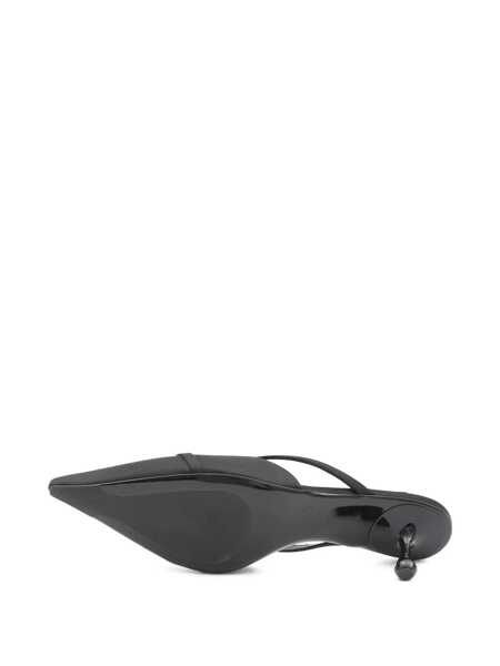 Sandale Jimmy Choo Jimmy Choo Sana Leather Mules Black Femei (BM 18551298) 4