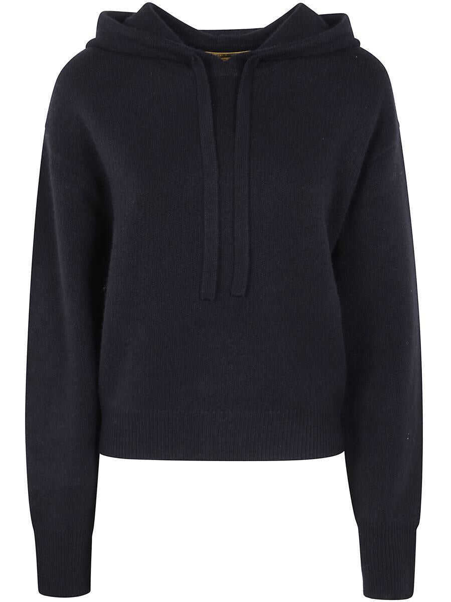 Bluze de trening GUEST IN RESIDENCE Guest In Residence Collegiate Cashmere Hoodie Clothing Black Femei (BM 18551823) 1