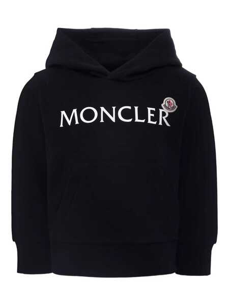 Bluze de trening Moncler HOODIE SWEATER Black   Baieti (BM 18552138) 1