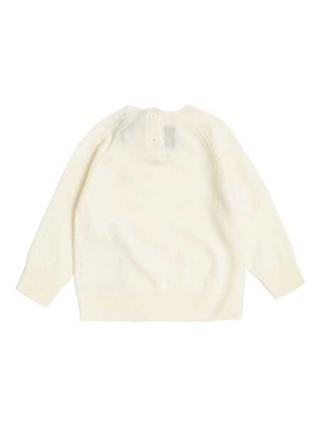 Pulovere casual Moncler CREWNECK White Fete (BM 18552147) 2