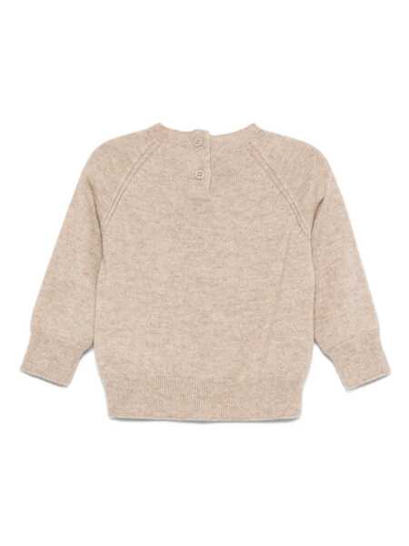 Pulovere casual Moncler CREWNECK Beige Fete (BM 18552201) 2