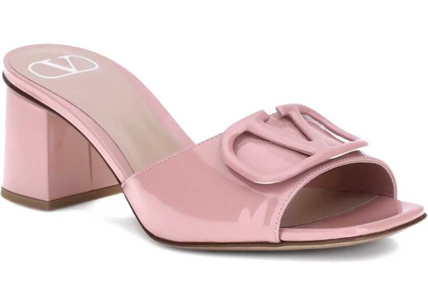Sandale Valentino Garavani Vlogo slide Sandals ROSE TAN Femei (BM 18552652) 2
