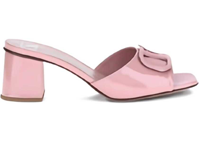 Sandale Valentino Garavani Vlogo slide Sandals ROSE TAN Femei (BM 18552652) 1