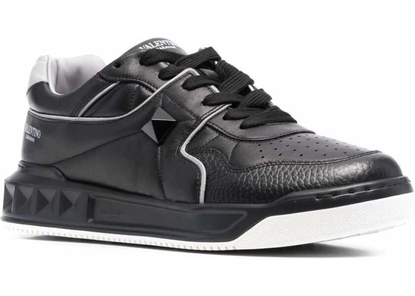 Sneakers Valentino Garavani One Stud Low-Top Sneakers NERO-PASTEL GREY/NERO/NERO/NERO-BIANCO Barbati (BM 18552664) 2