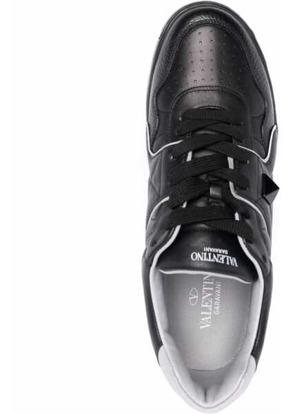 Sneakers Valentino Garavani One Stud Low-Top Sneakers NERO-PASTEL GREY/NERO/NERO/NERO-BIANCO Barbati (BM 18552664) 4