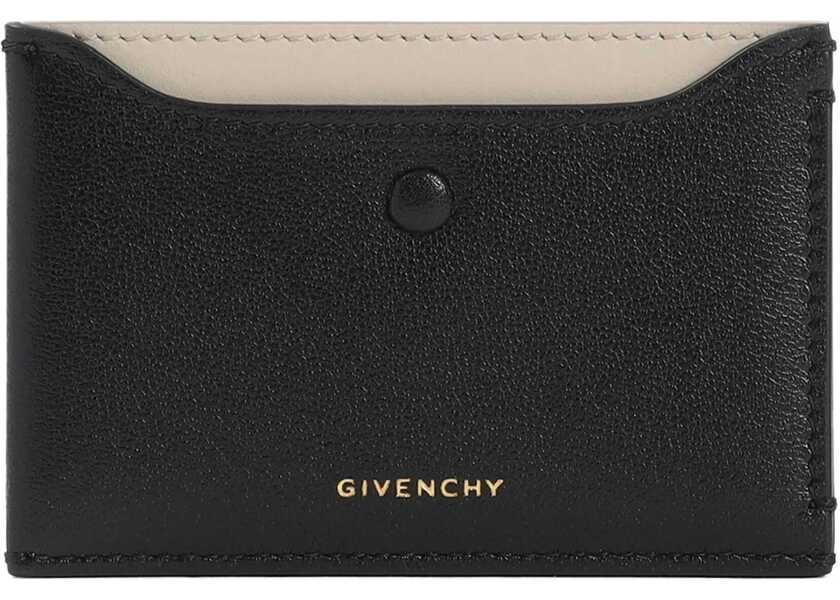 Portofele Givenchy Calfskin Card Holder BLACK Femei (BM 18552712) 4