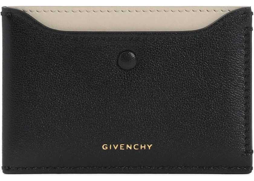 Portofele Givenchy Calfskin Card Holder BLACK Femei (BM 18552712) 1