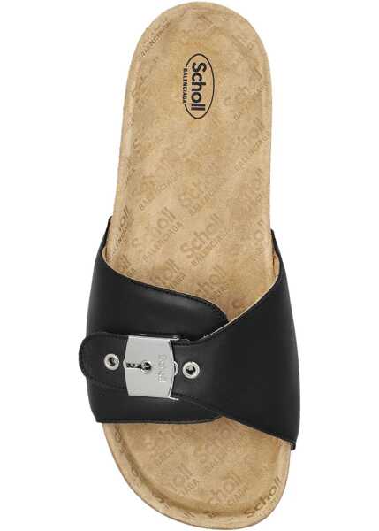 Sandale Balenciaga Scholl flat Sandals BLACK/SILVER Barbati (BM 18552718) 3