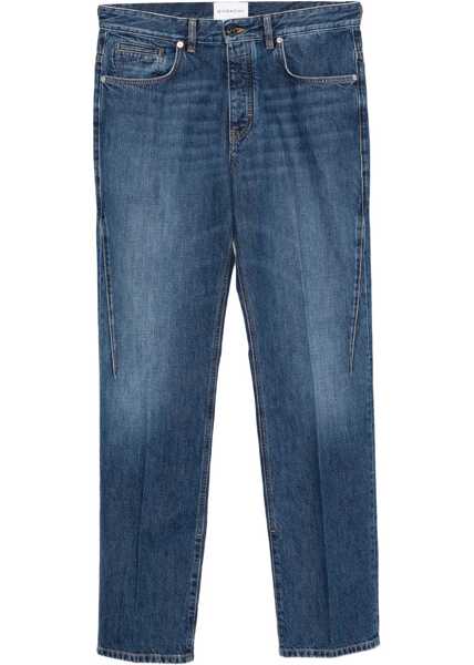 Blugi Givenchy Straight Fit Jeans DARK BLUE Barbati (BM 18552727) 1