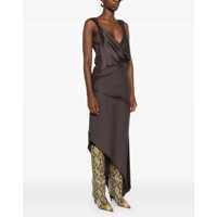 Imbracaminte THE ATTICO Dama - Rochii THE ATTICO Asymmetrical midi Dress 064 Femei (BM 18552748) - B-mall.ro