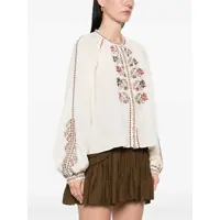 Imbracaminte Dama pagina 214 - Camasi casual ISABEL MARANT ETOILE Lynne Shirt ECRU Femei (BM 18552844) - B-mall.ro