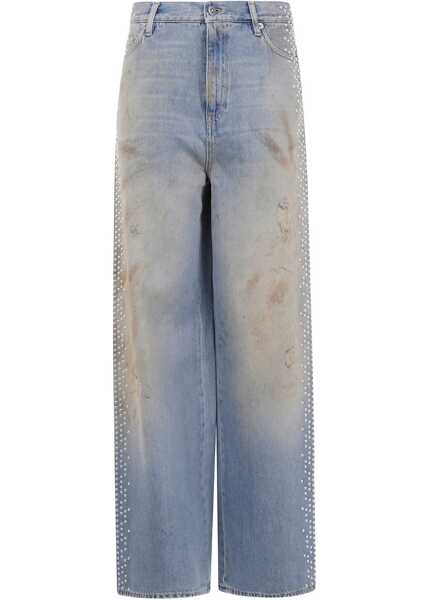 Blugi Golden Goose Journey boyfriend Jeans LIGHT BLUE Femei (BM 18552868) 1