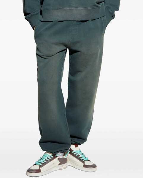 Pantaloni de trening Golden Goose Monochrome Sweatpants BLEACHED WASHED BLACK Barbati (BM 18552916) 3