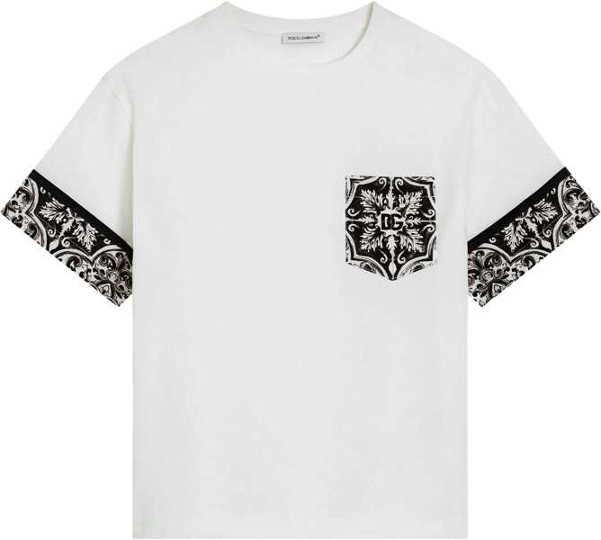 Tricouri Dolce & Gabbana T-Shirt WHITE Baieti (BM 18553096) 1