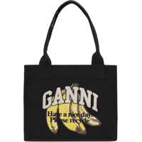 Genti de mana Banana Print Large Tote Bag Femei
