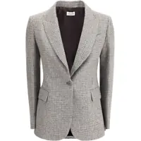 Veste casual Houndstooth patterned Jacket Femei