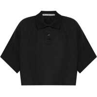 Tricouri Polo Cropped Jersey Polo Shirt Femei