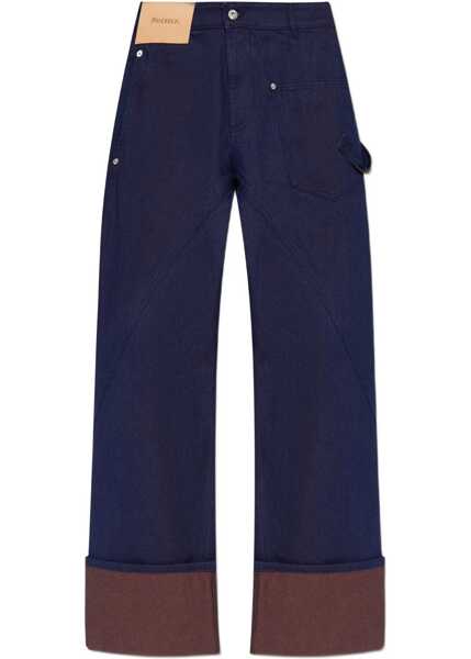 Blugi drepti JW Anderson Twisted Workwear Jeans BLUE Barbati (BM 18553381) 1