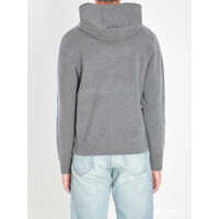 Bluze de trening Burberry pentru Barbati - Bluze de trening Burberry Cashmere-Blend Hoodie Sweatshirt GREY Barbati (BM 18553453) - B-mall.ro