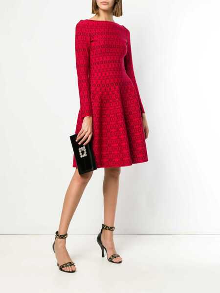 Genti de mana Roger Vivier Flower Buckle Pouch BLACK Femei (BM 18553489) 2