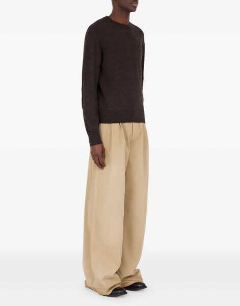 Pulovere Maison Margiela Sweater In Wool BROWN Barbati (BM 18553513) 3