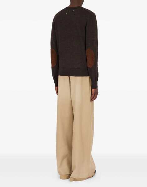 Pulovere Maison Margiela Sweater In Wool BROWN Barbati (BM 18553513) 4