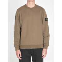 Pulovere Fleece Sweatshirt In Organic Cotton Barbati