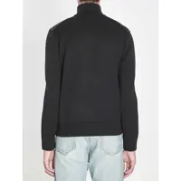 Pulovere Moncler pentru Barbati - Cardigane Moncler Padded Cardigan With Zip Black Barbati (BM 18555573) - B-mall.ro