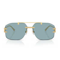 Ochelari de soare Versace 0Ve2275 Damier Plaque Sunglasses Barbati