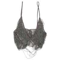 Topuri The Attico Top Green Femei