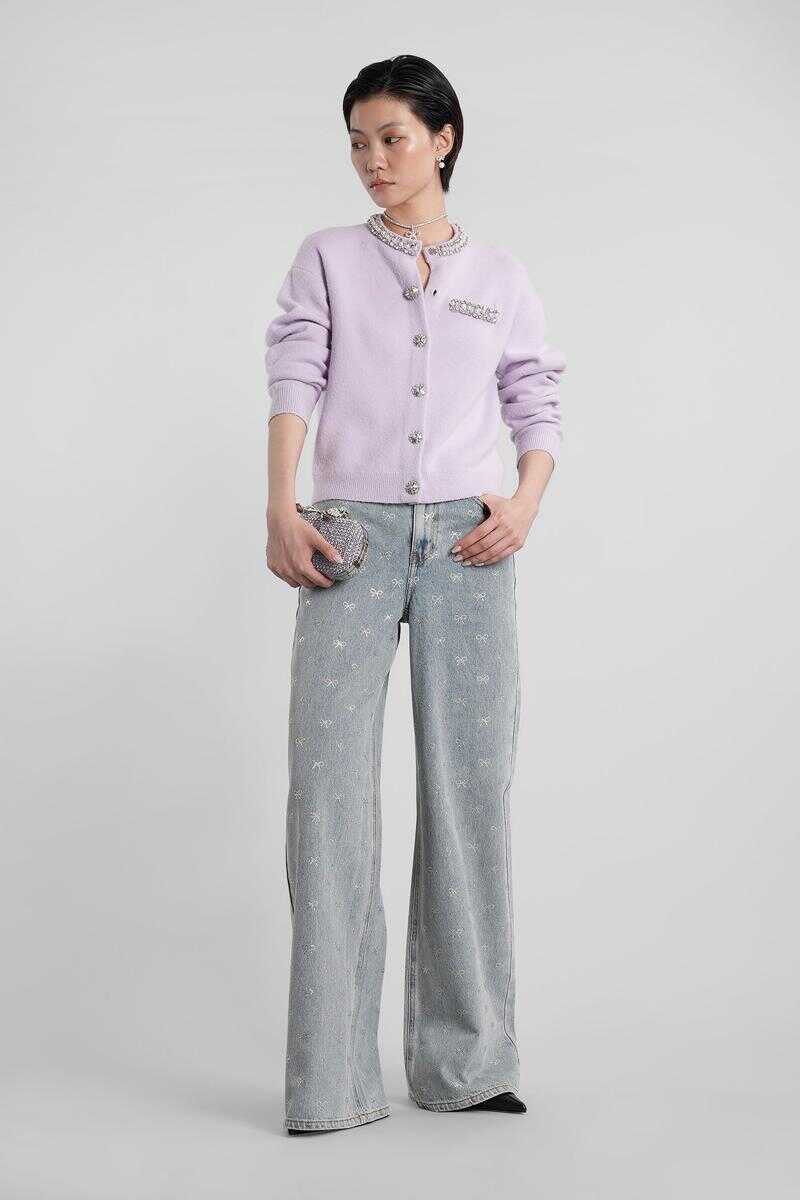 Cardigane Self-Portrait Self-Portrait Cardigan Purple Femei (BM 18556635) 2