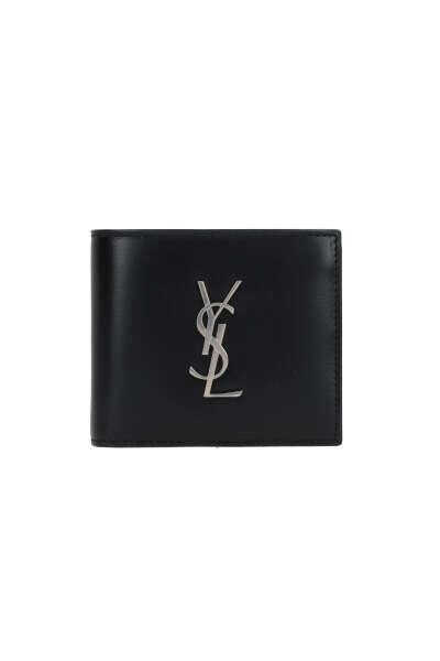 Portofele Saint Laurent Saint Laurent  Wallets Black Barbati (BM 18556767) 1