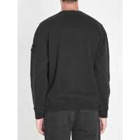 Pulovere Stone Island pentru Barbati - Pulovere Stone Island Fleece Sweatshirt In Organic Cotton Black Barbati (BM 18556893) - B-mall.ro