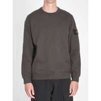 Pulovere Fleece Sweatshirt In Organic Cotton Barbati