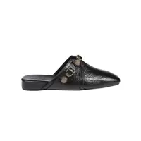 Sandale Balenciaga Cosy Cagole Leather Slippers Femei