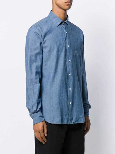 Camasi Aspesi Aspesi Shirts BLUE Barbati (BM 18558852) 3