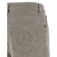Imbracaminte Dama pagina 256 - Pantaloni casual Fendi Fendi Fendi Stamp 1925 Shorts Beige Femei (BM 18559311) - B-mall.ro