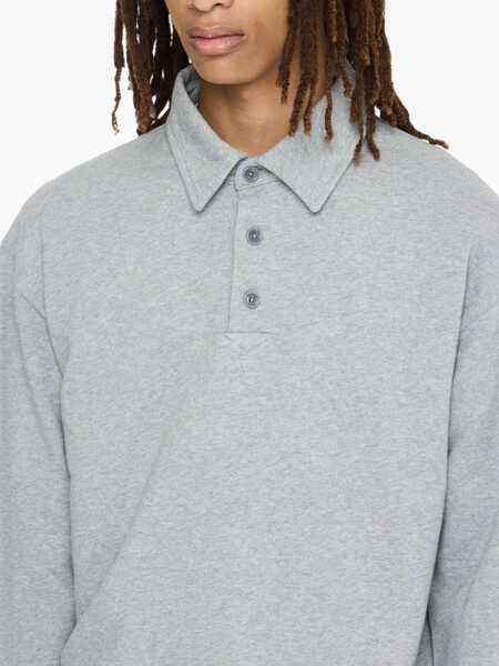 Camasi JW Anderson JW Anderson T-Shirts And Polos MID GREY MELANGE Barbati (BM 18559869) 5