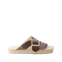 Sandale Loewe x Paula's Ibiza Petal Vegetal Leather Sandals Femei