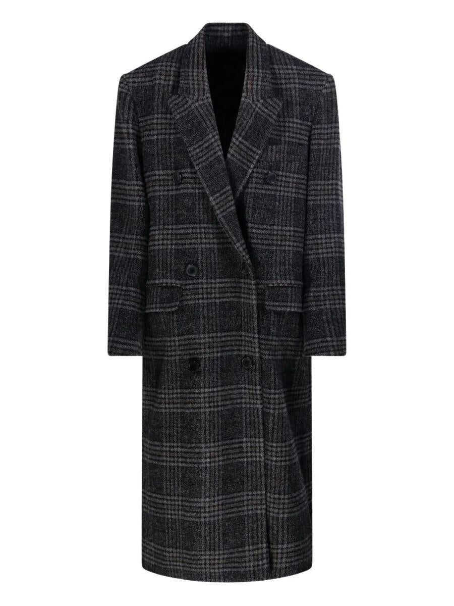 Paltoane Isabel Marant Isabel Marant toile Coat GREY Femei (BM 18560370) 1