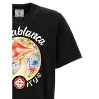 Tricouri Casablanca pentru Barbati - Topuri Casablanca Casablanca Mushroom Emblem T-Shirt MULTICOLOR Barbati (BM 18560706) - B-mall.ro