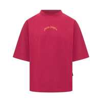 Topuri Palm Angels Logo Over Tee. Barbati