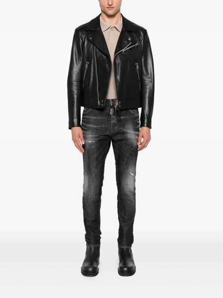 Blugi DSQUARED2 DSQUARED2 Cool Guy Jean Clothing Black Barbati (BM 18561354) 2