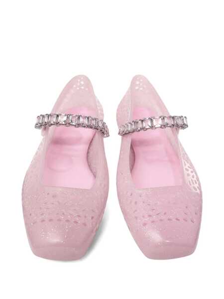 Balerini Jimmy Choo Jimmy Choo Flat Shoes PINK Femei (BM 18561507) 4