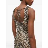 Imbracaminte Dama pagina 598 - Rochii Ganni Ganni Leopard Print Long Dress MULTICOLOUR Femei (BM 18561738) - B-mall.ro