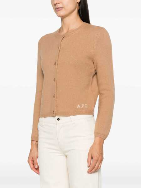 Cardigane A.P.C. Cardigan Mila BEIGE Femei (BM 18561958) 3