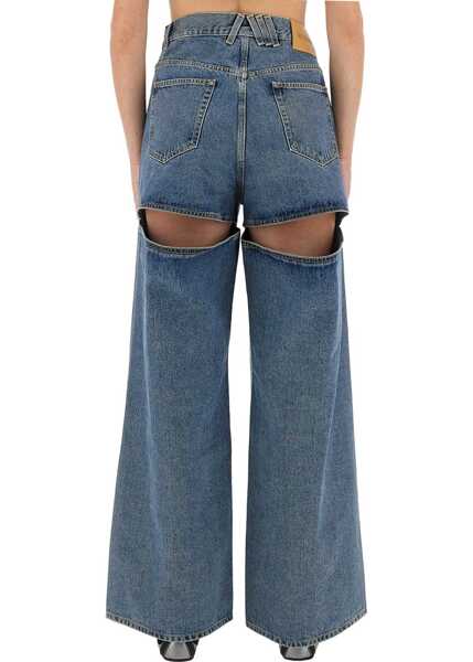 Blugi skinny THE ATTICO Long Denim Jeans DENIM Femei (BM 18562039) 3