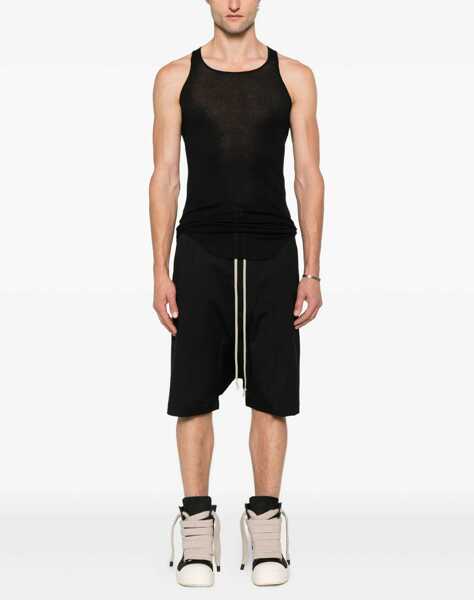 Tricouri Rick Owens Cotton Tops. BLACK Barbati (BM 18562042) 2